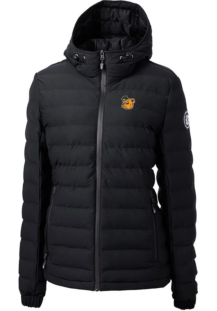 Cutter and Buck Baylor Bears Womens Black Vault Mission Ridge Repreve Filled Jacket
