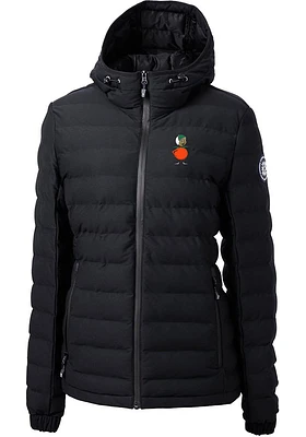 Cutter and Buck UCF Knights Womens Black Vault Mission Ridge Repreve Filled Jacket