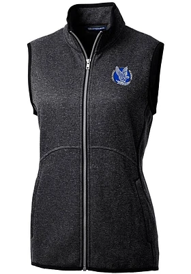 Cutter and Buck Air Force Falcons Womens Grey Vault Mainsail Vest