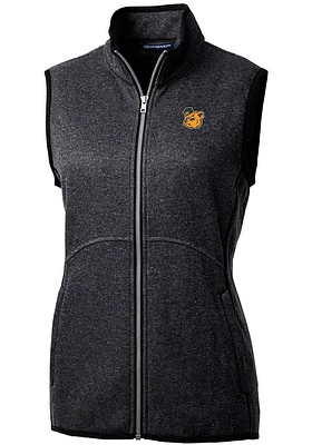 Cutter and Buck Baylor Bears Womens Grey Vault Mainsail Vest