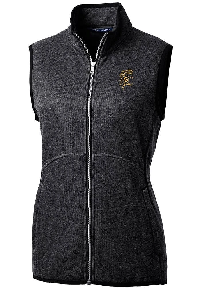 Cutter and Buck Grambling State Tigers Womens Grey Vault Mainsail Vest