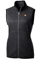Cutter and Buck Illinois Fighting Illini Womens Grey Vault Mainsail Vest