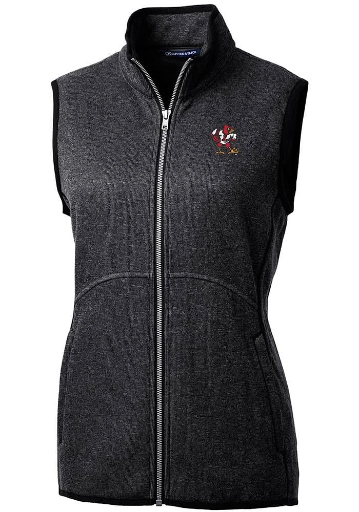 Cutter and Buck Louisville Cardinals Womens Vault Mainsail Vest