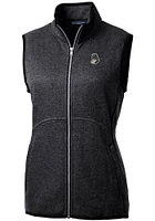 Cutter and Buck Michigan State Spartans Womens Grey Vault Mainsail Vest