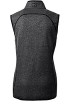 Cutter and Buck Northwestern Wildcats Womens Grey Vault Mainsail Vest