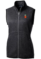 Cutter and Buck UCF Knights Womens Grey Vault Mainsail Vest