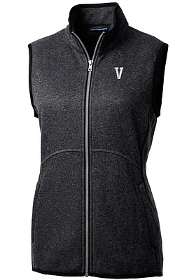 Cutter and Buck Villanova Wildcats Womens Grey Vault Mainsail Vest