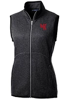 Cutter and Buck Western Kentucky Hilltoppers Womens Grey Vault Mainsail Vest