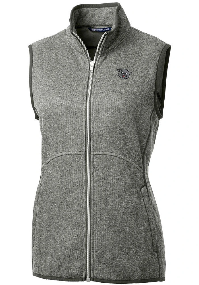 Cutter and Buck Cincinnati Bearcats Womens Grey Vault Mainsail Vest