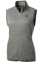 Cutter and Buck Cincinnati Bearcats Womens Grey Vault Mainsail Vest