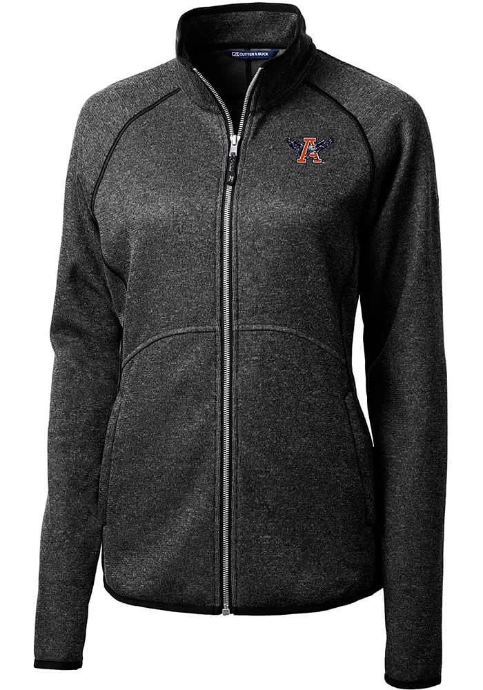Cutter and Buck Auburn Tigers Womens Grey Vault Mainsail Light Weight Jacket