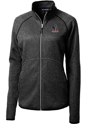 Cutter and Buck Delaware Fightin' Blue Hens Womens Grey Mainsail Light Weight Jacket