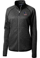 Cutter and Buck Delaware Fightin' Blue Hens Womens Grey Mainsail Light Weight Jacket
