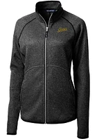 Cutter and Buck George Mason University Womens Grey Vault Mainsail Light Weight Jacket
