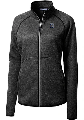 Cutter and Buck Georgetown Hoyas Womens Grey Vault Mainsail Light Weight Jacket