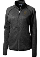 Cutter and Buck Grambling State Tigers Womens Grey Vault Mainsail Light Weight Jacket
