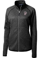 Cutter and Buck Mississippi State Bulldogs Womens Grey Vault Mainsail Light Weight Jacket