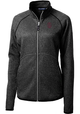 Cutter and Buck Southern Illinois Salukis Womens Grey Mainsail Light Weight Jacket