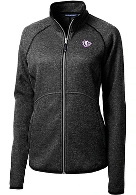 Cutter and Buck TCU Horned Frogs Womens Grey Mainsail Light Weight Jacket