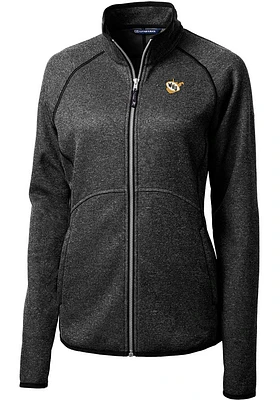 Cutter and Buck West Virginia Mountaineers Womens Grey Mainsail Light Weight Jacket