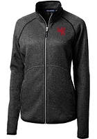 Cutter and Buck Western Kentucky Hilltoppers Womens Grey Mainsail Light Weight Jacket