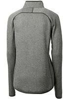 Cutter and Buck Northwestern Wildcats Womens Grey Vault Mainsail Light Weight Jacket