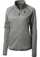 Cutter and Buck Villanova Wildcats Womens Grey Mainsail Light Weight Jacket