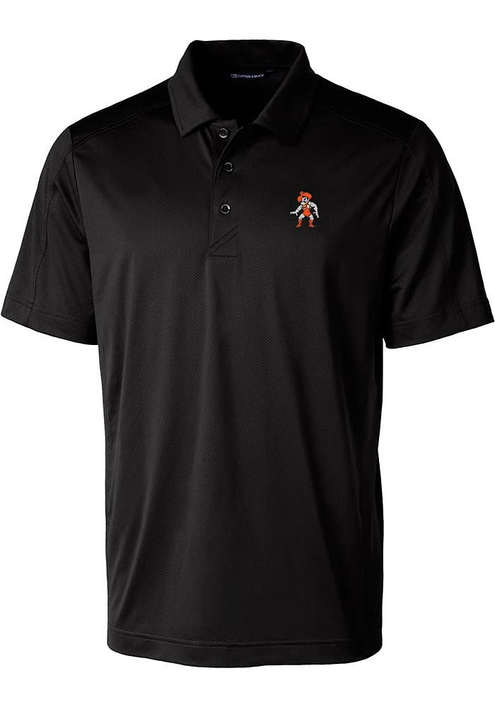 Cutter and Buck Oklahoma State Cowboys Prospect Textured Big Tall Polo