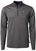 Cutter and Buck Oklahoma State Cowboys Mens Virtue Eco Pique Big Tall Qtr Zip