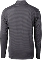Cutter and Buck Oklahoma State Cowboys Mens Virtue Eco Pique Big Tall Qtr Zip