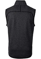 Cutter and Buck Oklahoma State Cowboys Big Tall Grey Mainsail Sweater Vest Mens