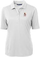 Cutter and Buck Oklahoma State Cowboys Womens Virtue Eco Pique Short Sleeve Polo Shirt