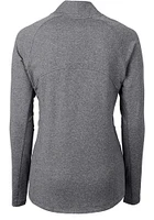 Cutter and Buck Oklahoma State Cowboys Womens Black Wresting Pete Adapt Eco Knit Light Weight Ja..
