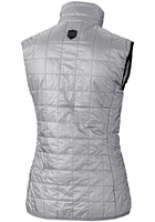 Cutter and Buck Oklahoma State Cowboys Womens Grey Wresting Pete Rainier PrimaLoft Vest