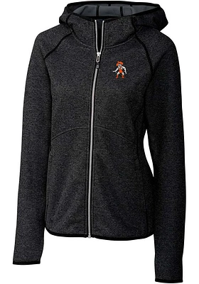 Cutter and Buck Oklahoma State Cowboys Womens Grey Mainsail Medium Weight Jacket