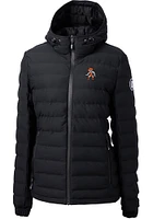 Cutter and Buck Oklahoma State Cowboys Womens Black Wresting Pete Mission Ridge Repreve Filled J..