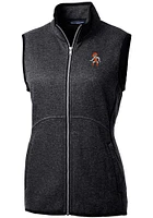 Cutter and Buck Oklahoma State Cowboys Womens Grey Mainsail Vest