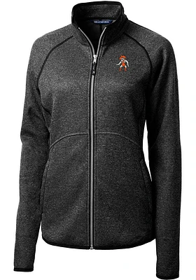 Cutter and Buck Oklahoma State Cowboys Womens Grey Mainsail Light Weight Jacket