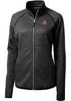Cutter and Buck Oklahoma State Cowboys Womens Grey Mainsail Light Weight Jacket