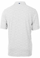 Cutter and Buck Oklahoma State Cowboys Mens Grey Wresting Pete Virtue Eco Pique Botanical Short ..