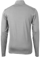 Cutter and Buck Oklahoma State Cowboys Mens Grey Wresting Pete Virtue Eco Pique Long Sleeve Qtr ..
