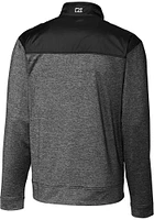 Cutter and Buck Oklahoma State Cowboys Mens Black Stealth Hybrid Quilted Medium Weight Jacket
