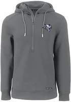 Cutter and Buck Villanova Wildcats Mens Grey Roam Hood