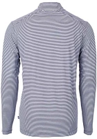 Cutter and Buck UTSA Roadrunners Mens Navy Blue Virtue Eco Pique Big Tall Qtr Zip