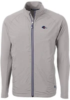 Cutter and Buck UTSA Roadrunners Mens Grey Adapt Eco Knit Big Tall Light Weight Jacket