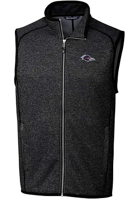 Cutter and Buck UTSA Roadrunners Big Tall Grey Mainsail Sweater Vest Mens