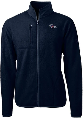 Cutter and Buck UTSA Roadrunners Mens Navy Blue Cascade Eco Sherpa Big Tall Light Weight Jac..