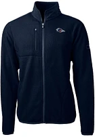 Cutter and Buck UTSA Roadrunners Mens Navy Blue Cascade Eco Sherpa Big Tall Light Weight Jac..