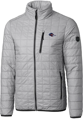 Cutter and Buck UTSA Roadrunners Mens Grey Rainier PrimaLoft Big Tall Lined Jacket