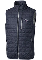 Cutter and Buck UTSA Roadrunners Big Tall Grey Rainier PrimaLoft Vest Mens